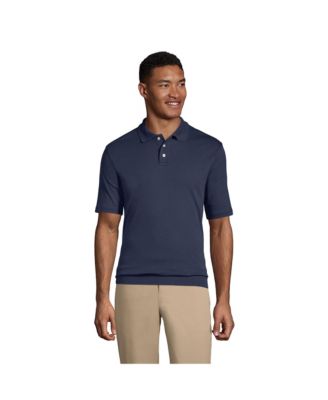 Men's Short Sleeve Banded Bottom Polo Shirt