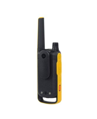 T475 35 mi. Two-Way Radio Black/Yellow 2-Pack w/ Accessories