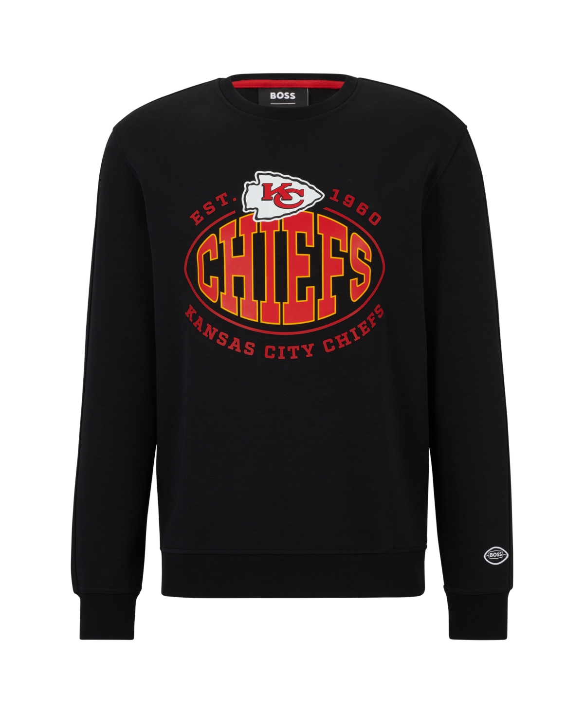 Boss by Hugo Boss Men's Boss x Kansas City Chiefs Nfl Sweatshirt