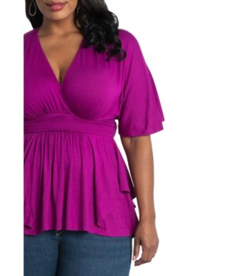 Plus Size Promenade Jersey Top