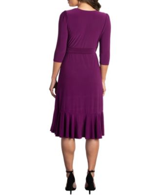Women's Whimsy Ruffled Wrap Dress
