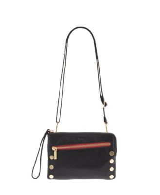 Nash Small Leather Crossbody Wristlet