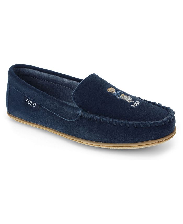 Polo ralph lauren hotsell holiday polo bear moccasins
