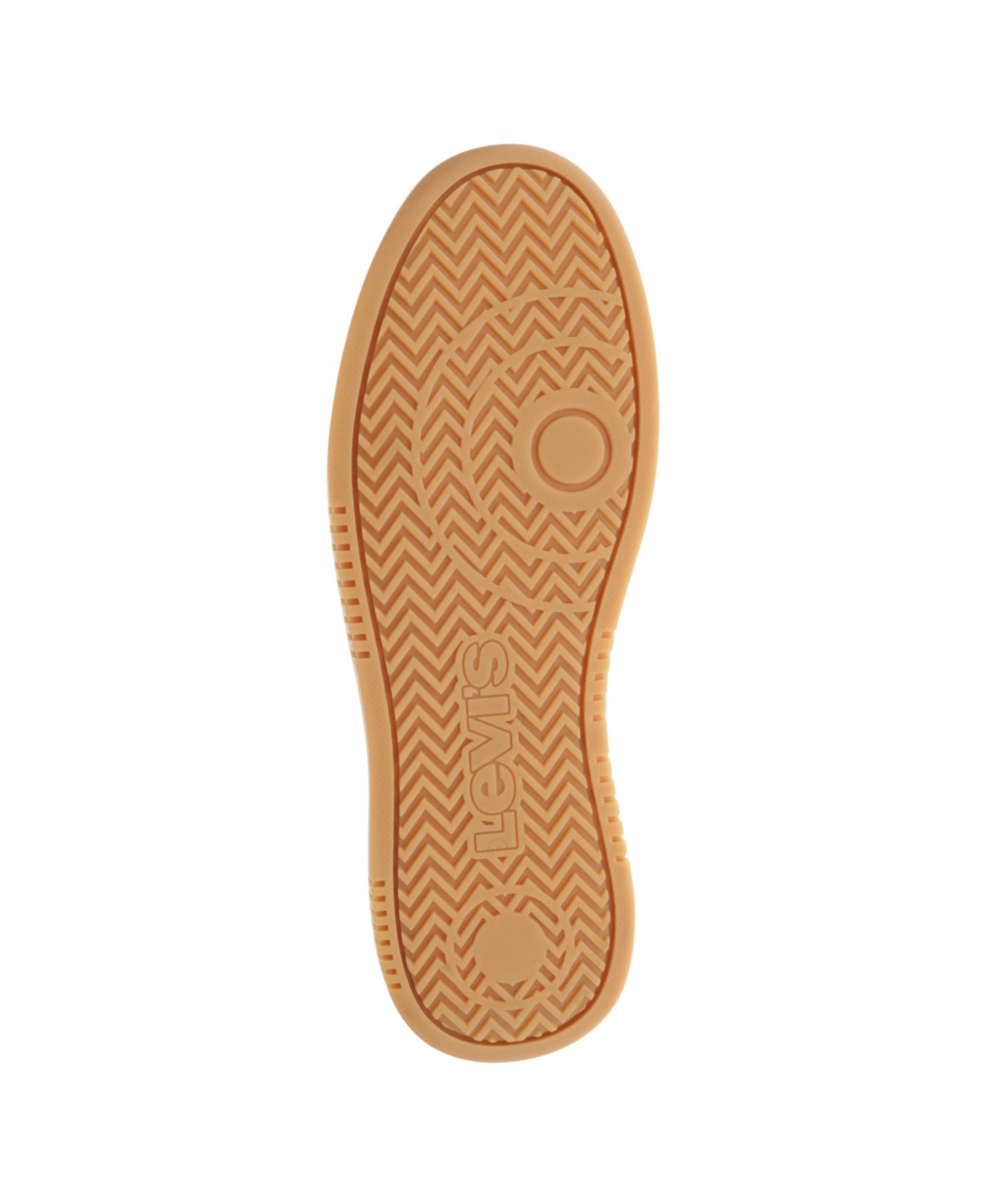 Levi's Men's Drive Low Top 2 Faux Leather Lace-Up Sneakers - Cement, Tan