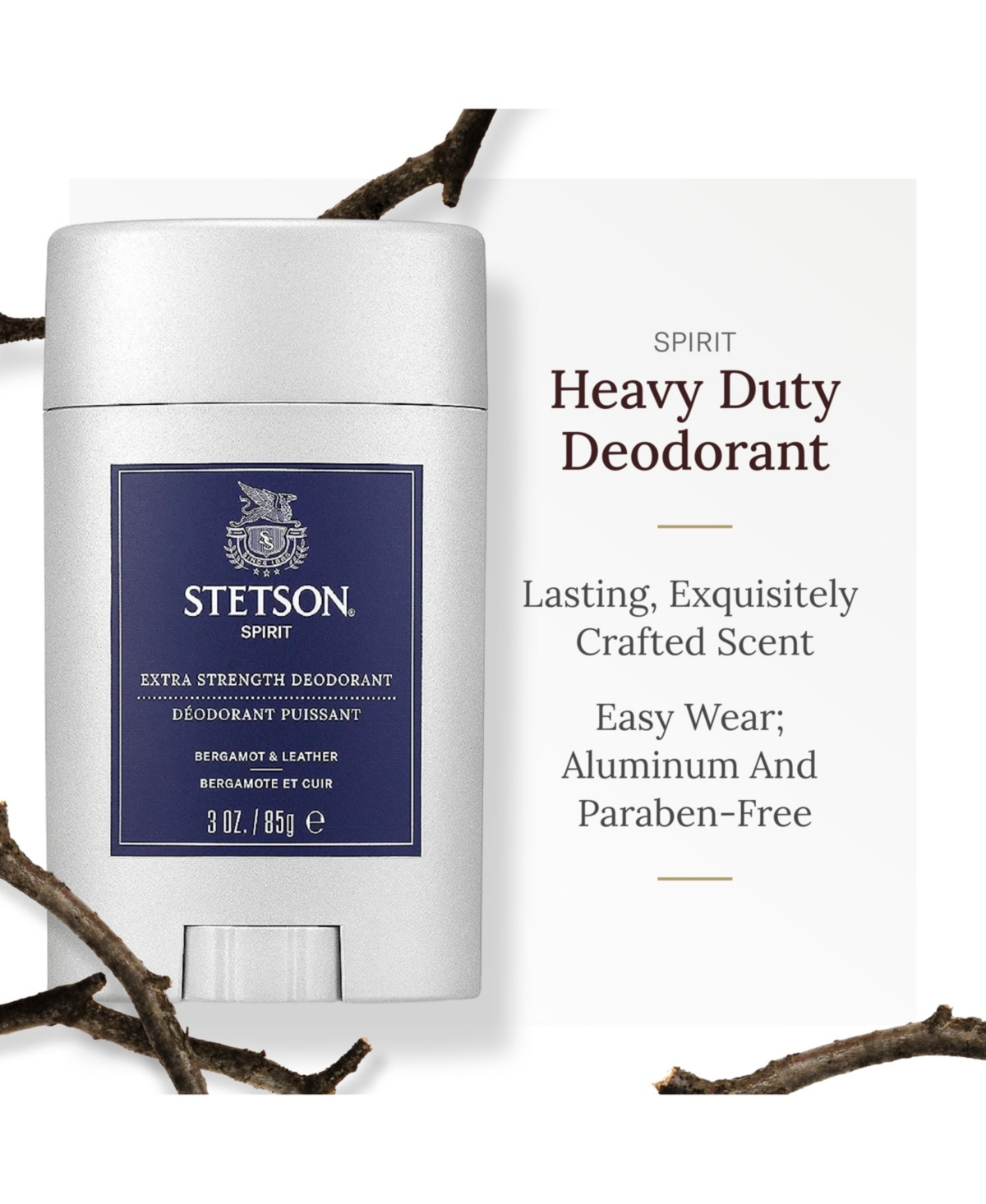 Scent Beauty Heavy Duty Deodorant - 3 Pack