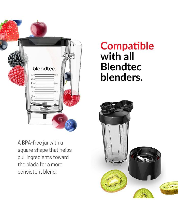 Blendtec 75 oz FourSide Jar FourSided Replacement Blender Jar