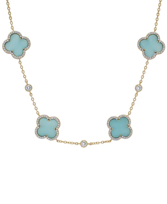 Macys clover shop necklace