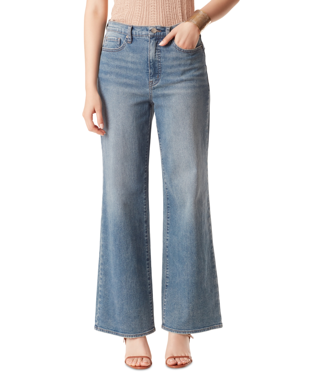 Shop Sam Edelman Women's Codie High-rise Flare-leg Jeans In Fremont