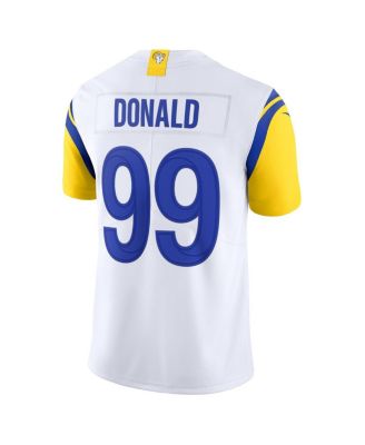 Men's White Aaron Donald Los Angeles Rams Alternate Vapor Limited Jersey