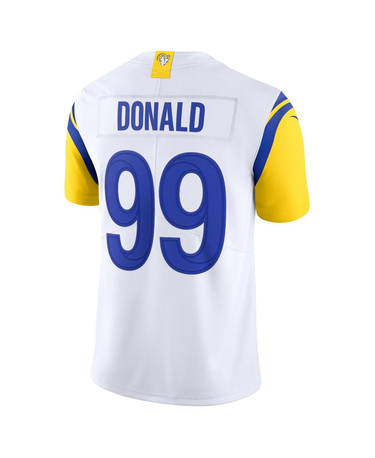 Men's NikeAaron Donald Los Angeles Rams Alternate Vapor Limited Jersey - White