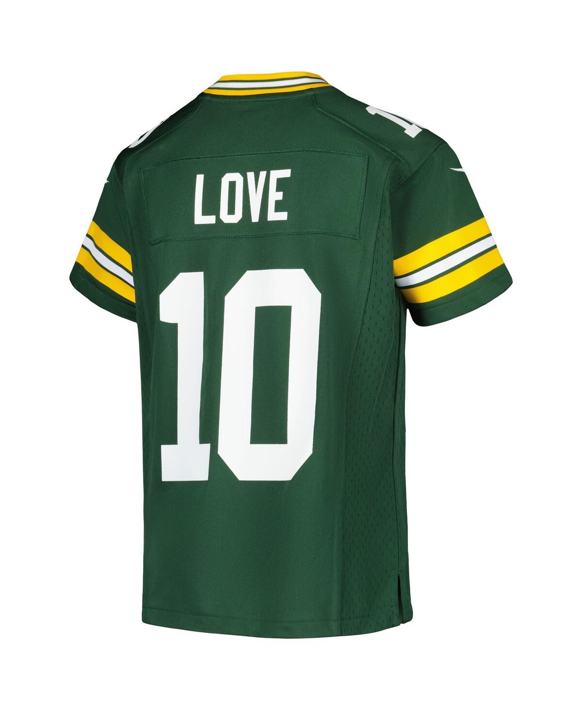 Big Boys Nike Jordan LoveGreen Bay Packers Game Jersey - Green