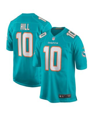 Nike Men's Tyreek Hill Aqua Miami Dolphins Game Jersey - Macy's