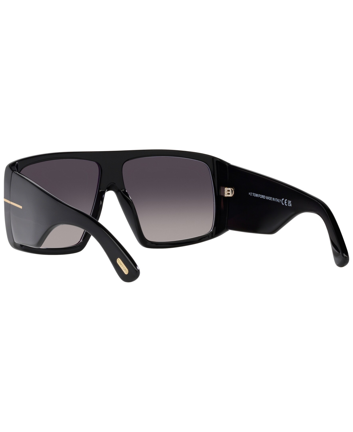 Shop Tom Ford Unisex Sunglasses, Raven In Shiny Black