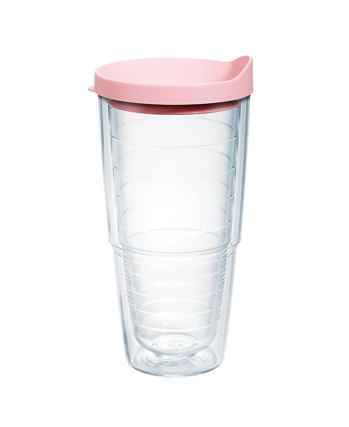 Tervis Clear & Colorful Tabletop - Bayou View Collection Made in USA Double Walled Insulated Tumbler Travel Cup Keeps Drinks Cold & Hot, 16oz - 4pk, Assorted Pastels main image 0