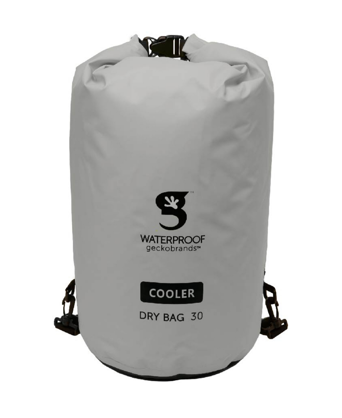 30 Liters Dry Bag Cooler with Straps - Neon Blue