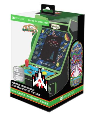 Micro Player Pro 6.7" Galaga Portable Retro Arcade Game (2 in 1