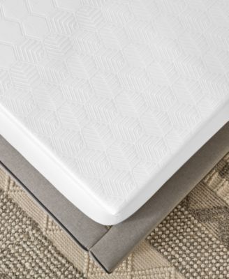 3" Gel-Infused Memory Foam Mattress Topper with Cooling Cover, California King