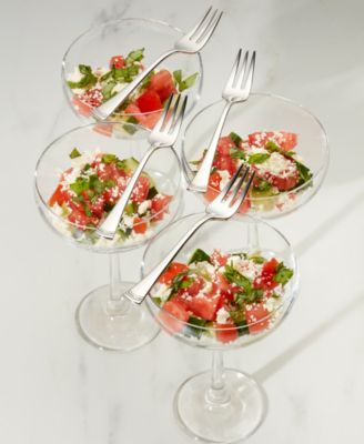 Portola Cocktail Forks, Set of 4