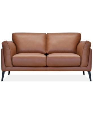 Keery 66.5" Leather Loveseat