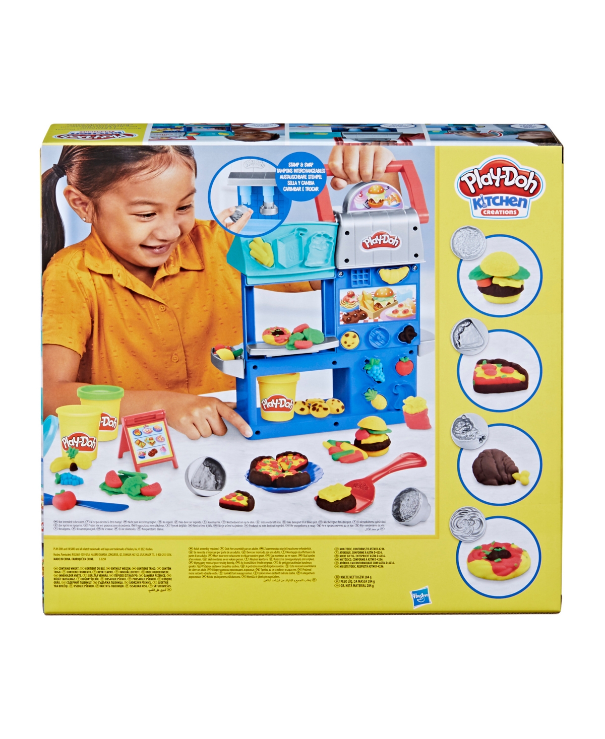 Play-doh Kitchen Creations Busy Chef's Restaurant Playset In No Color