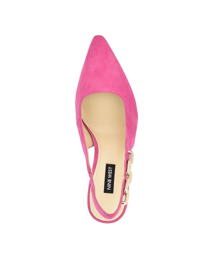 Nine West Women's Veroni Stiletto Slingback Dress Pumps - Macy's