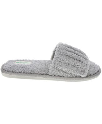 Women's Chenille Ruche Slide Slippers