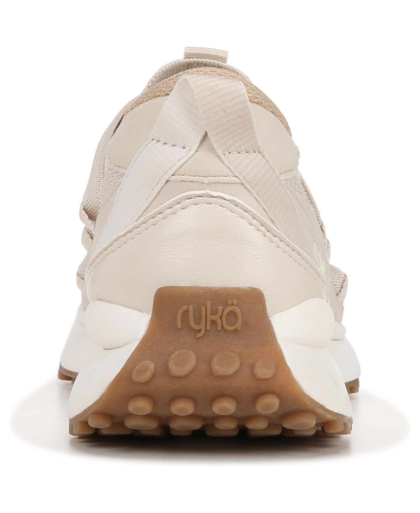 Женские кроссовки Ryka Jumpstart-Lace Slip On, цвет: Бежевый вязаный — фото 3
