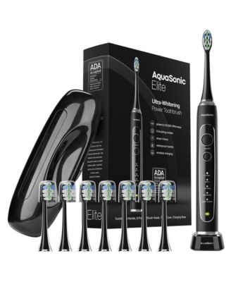 Elite - Advanced Ultra Whitening Rechargeable Toothbrush Set