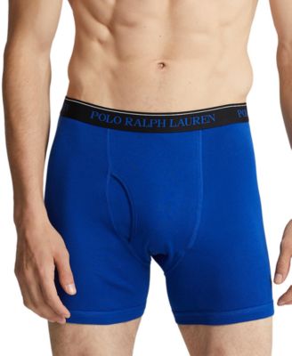 Men's 5 +1 Free Bonus Pack. Classic-Fit Cotton Boxer Briefs 