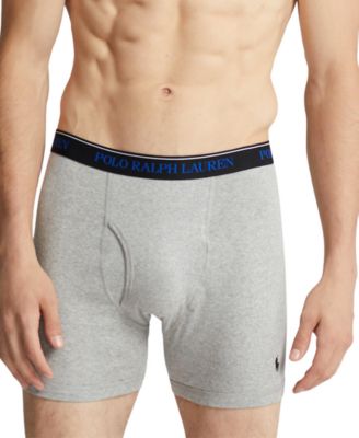 Men's 5 +1 Free Bonus Pack. Classic-Fit Cotton Boxer Briefs 