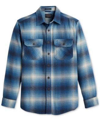 Pendleton - Men's Burnside Plaid Button-Down Flannel Shirt