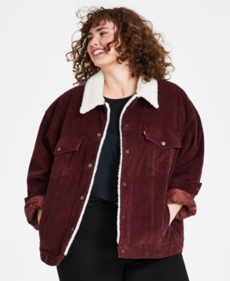 Levi's Women's 90s Sherpa Trucker Jacket (Standard and PLUS)