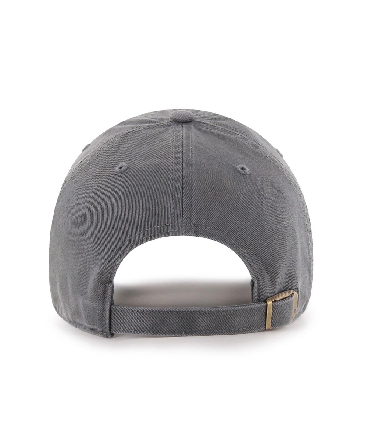47 Brand Men's ' Charcoal Dallas Cowboys Retro Joe Ii Clean Up Adjustable Hat In Charcoal