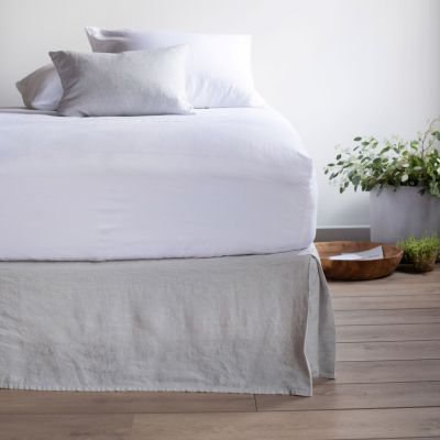 100% French Linen Bedskirt - Queen