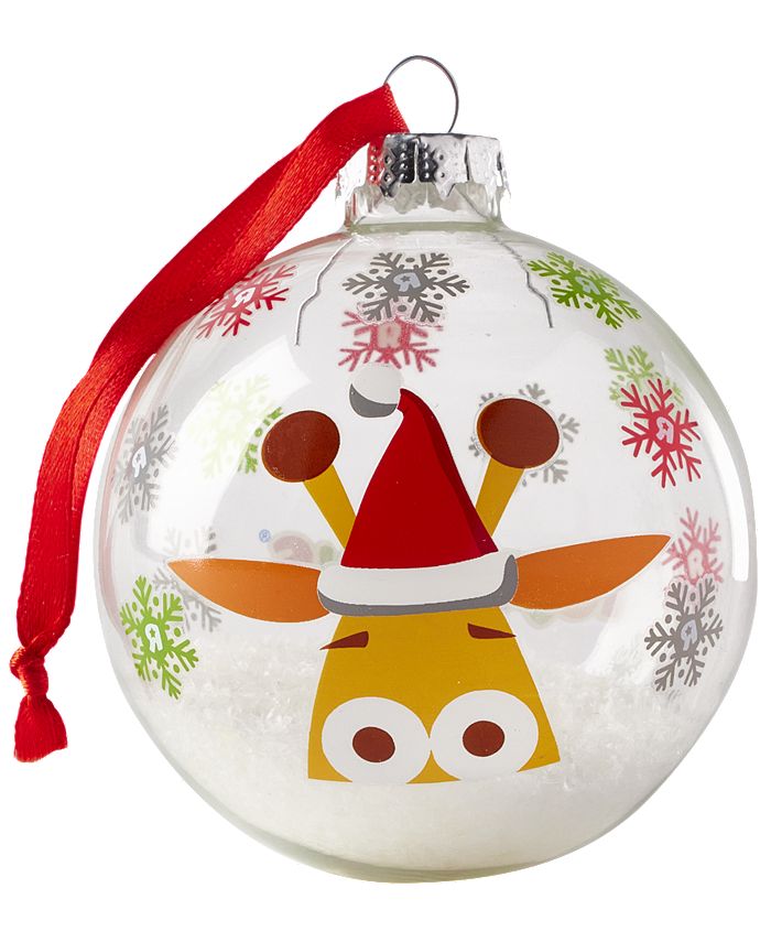 TOYS R US 2023 Holiday Geoffrey Glass Ball Ornament, Created for You by