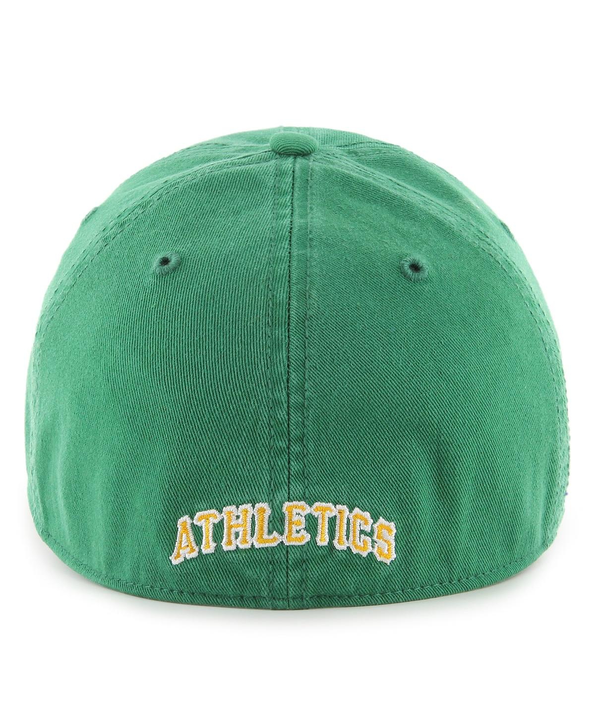 47 Brand Men's ' Green Oakland Athletics Cooperstown Collection Franchise Fitted Hat In Green