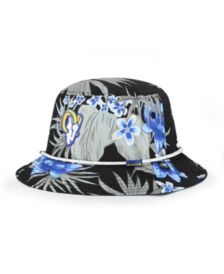 47 White San Diego Padres Dark Tropic Bucket Hat in Black for Men