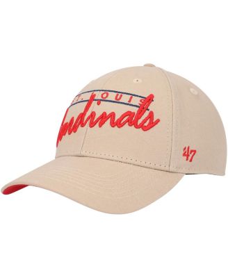 Men's Khaki St. Louis Cardinals Atwood MVP Adjustable Hat