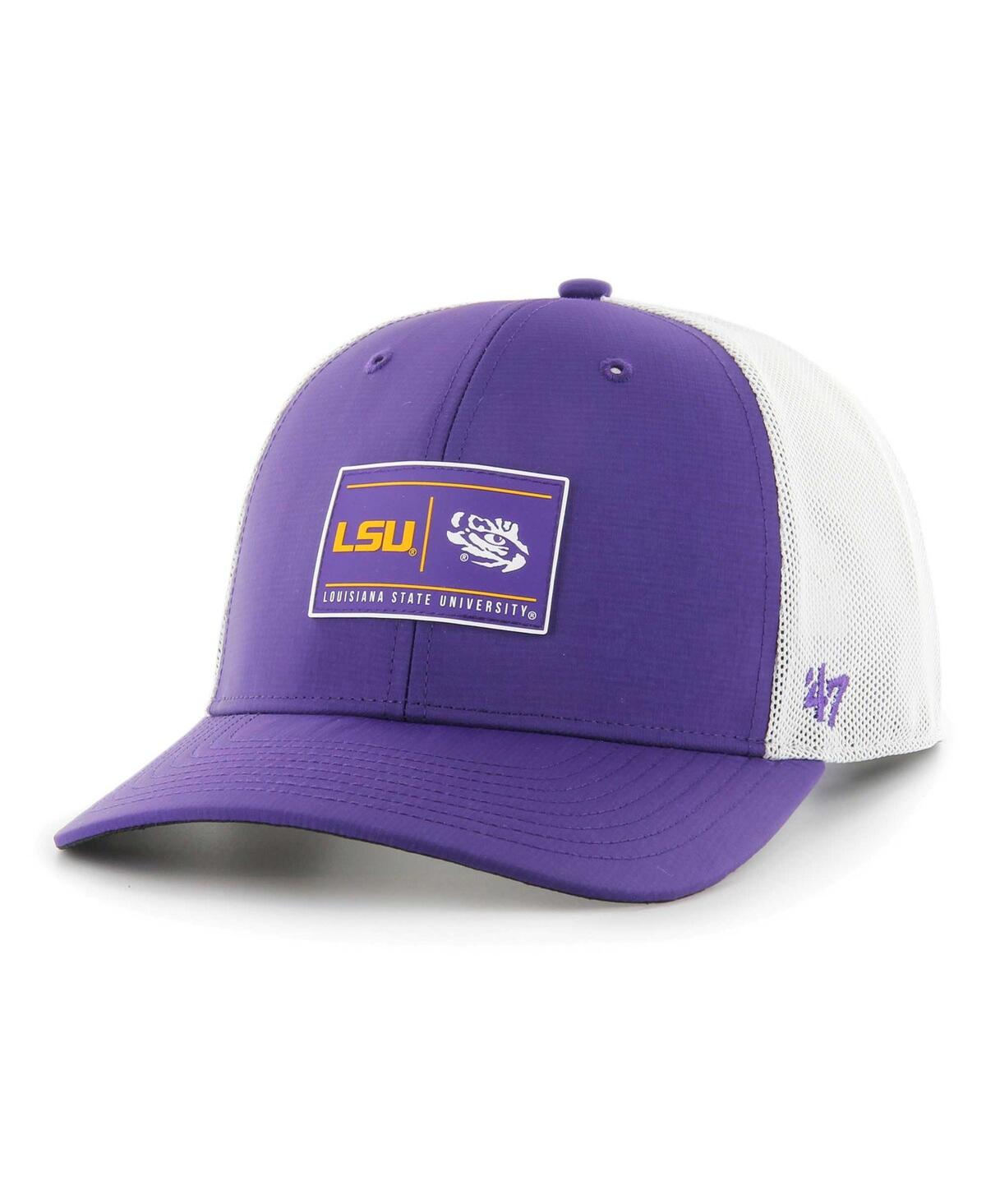 47 Brand Men's ' Purple Lsu Tigers Bonita Brrr Hitch Adjustable Hat