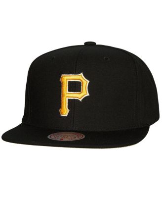 Pittsburgh Pirates Mitchell & Ness Cooperstown Collection True Classics Snapback  Hat - Black