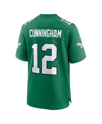 Men's Randall Cunningham Kelly Green Philadelphia Eagles Alternate Retired Player Game Jersey