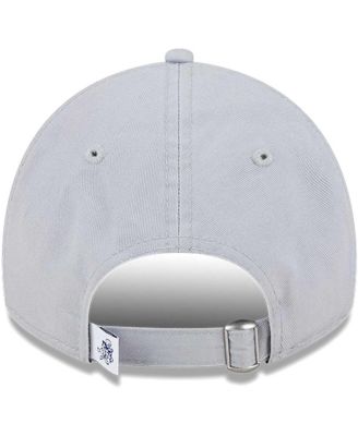 Women's Gray Dallas Cowboys Throwback Main Core Classic 2.0 9TWENTY Adjustable Hat