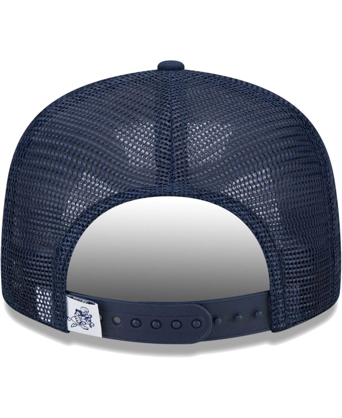 Shop New Era Big Boys And Girls  Navy Dallas Cowboys Retro Joe Main Trucker 9fifty Snapback Hat