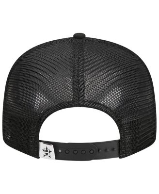 Men's Black Houston Astros Trucker 9FIFTY Snapback Hat