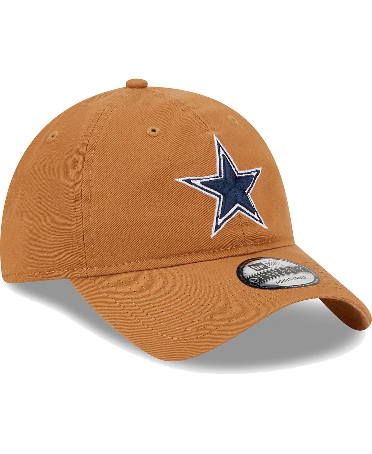 New Era Men's  Brown Dallas Cowboys Main Core Classic 2.0 9twenty Adjustable Hat In Brown