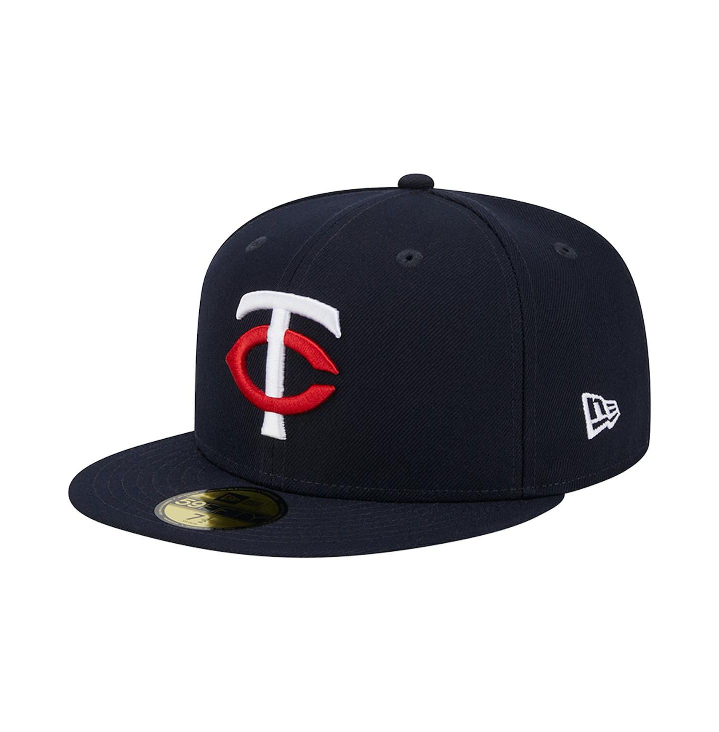 Мужская кепка New Era Navy Minnesota Twins 1987 World Series Team Color 59FIFTY Fitted Hat — фото 4