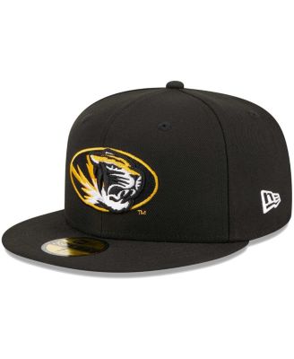 Men's Black Missouri Tigers Evergreen 59FIFTY Fitted Hat