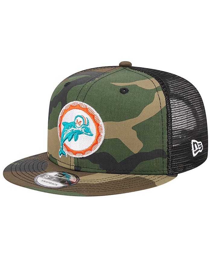 Camo miami dolphins hat clearance