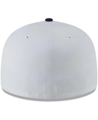 Men's White Detroit Stars Cooperstown Collection Turn Back The Clock 59FIFTY Fitted Hat