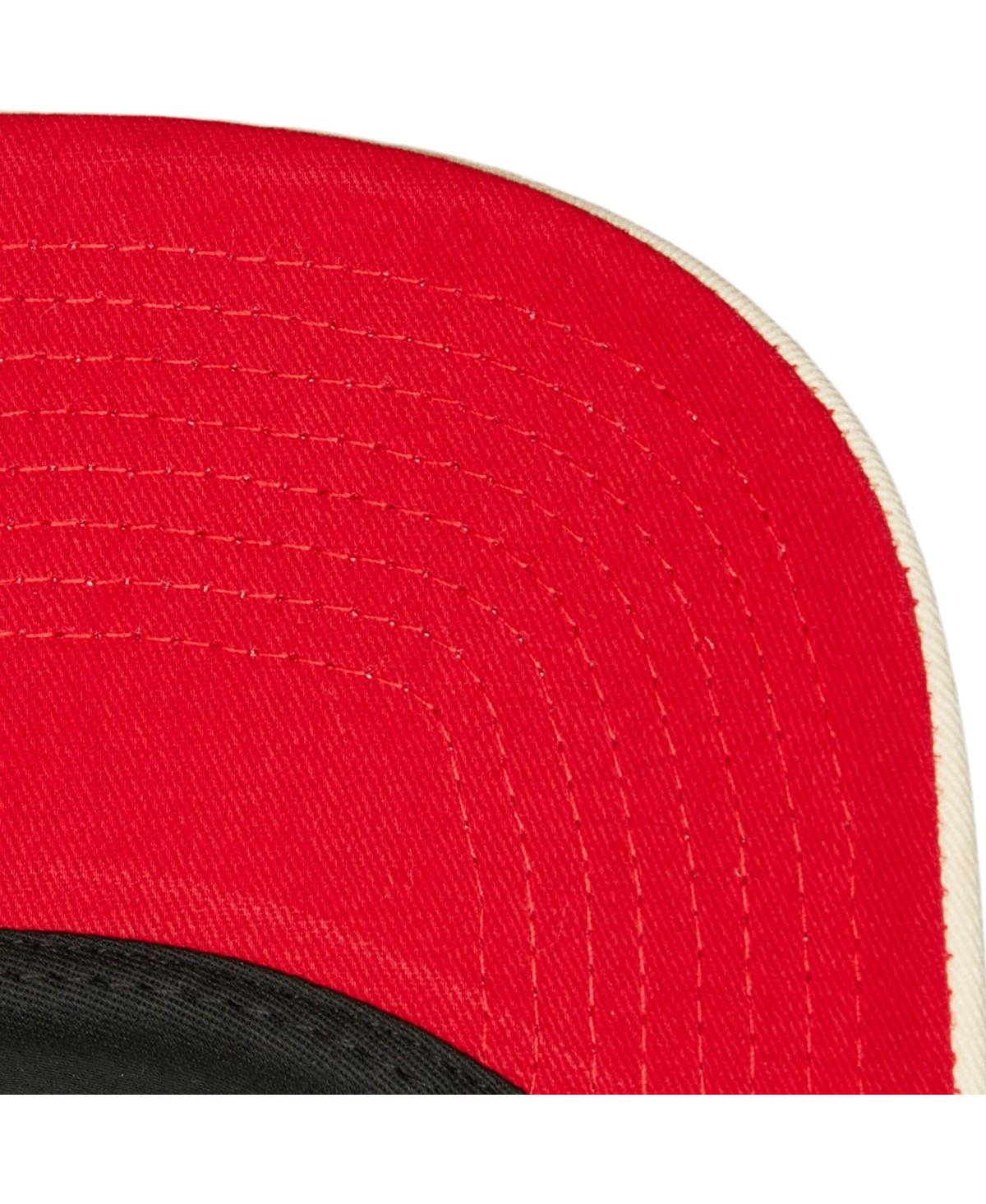 Mitchell & Ness Men's  Cream Los Angeles Angels Cooperstown Collection Evergreen Adjustable Trucker H In Cream